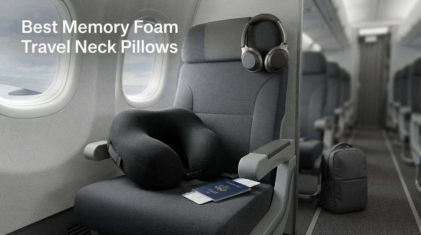 Best Memory Foam Travel Neck Pillows