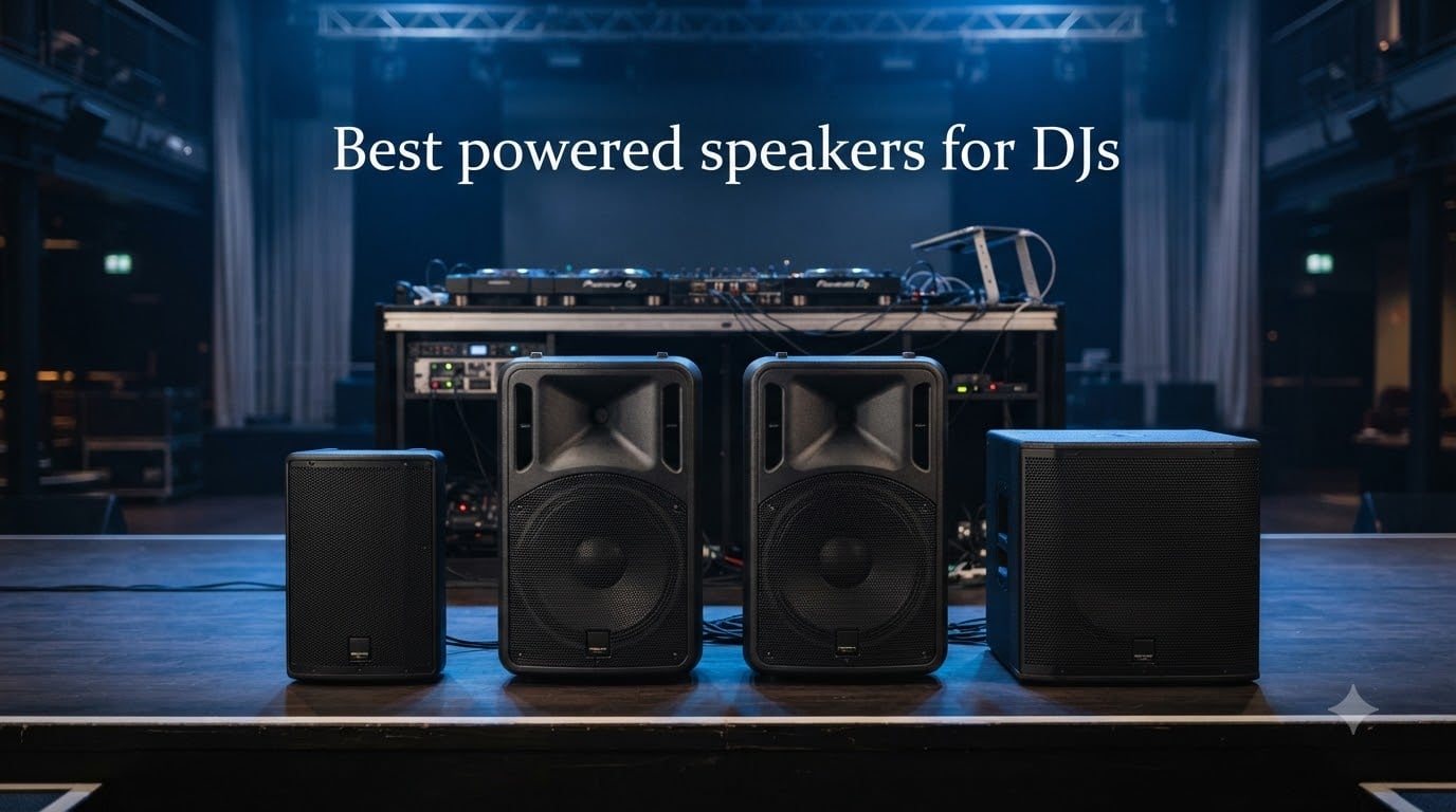 Best powered speakers for DJs