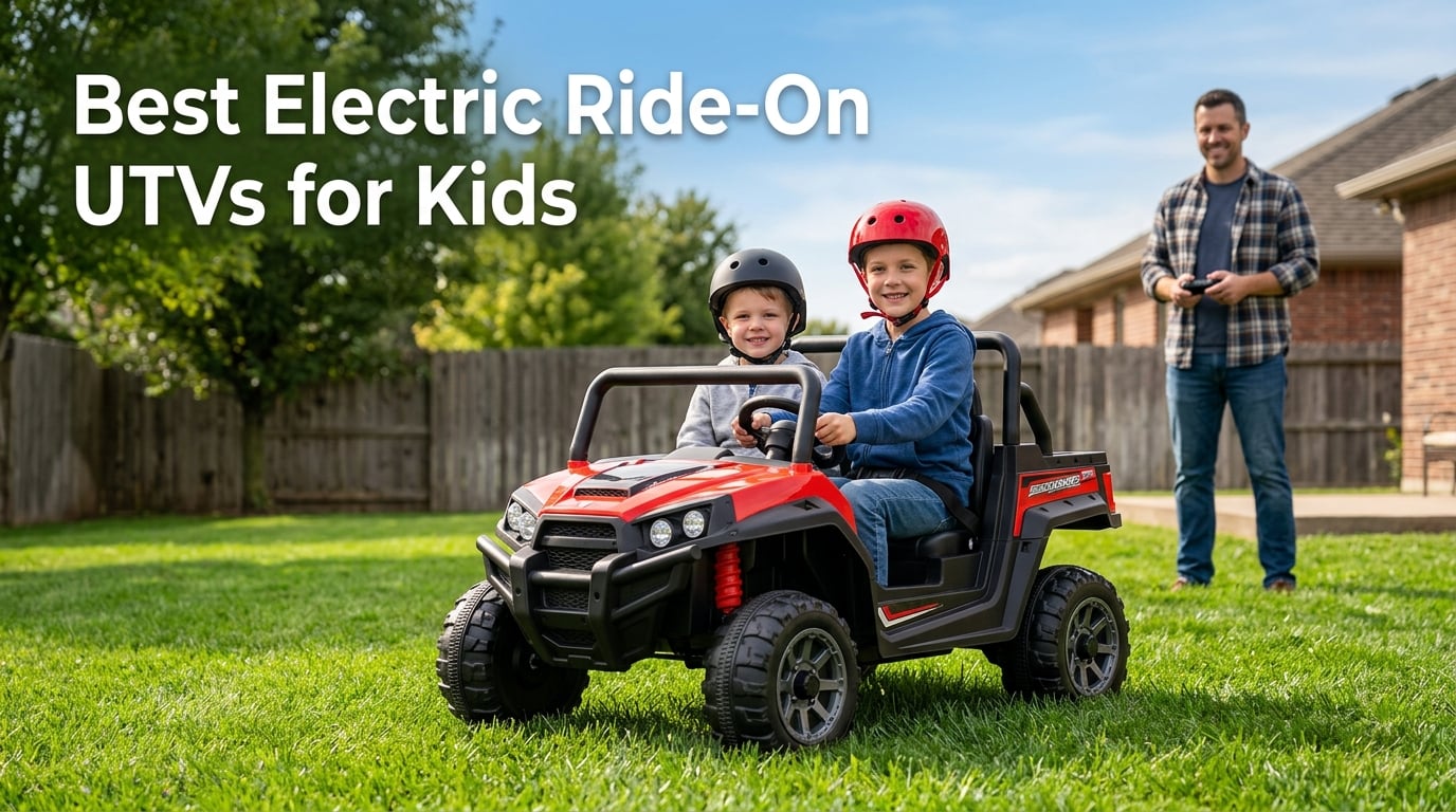 Best Electric Ride-On UTVs for Kids