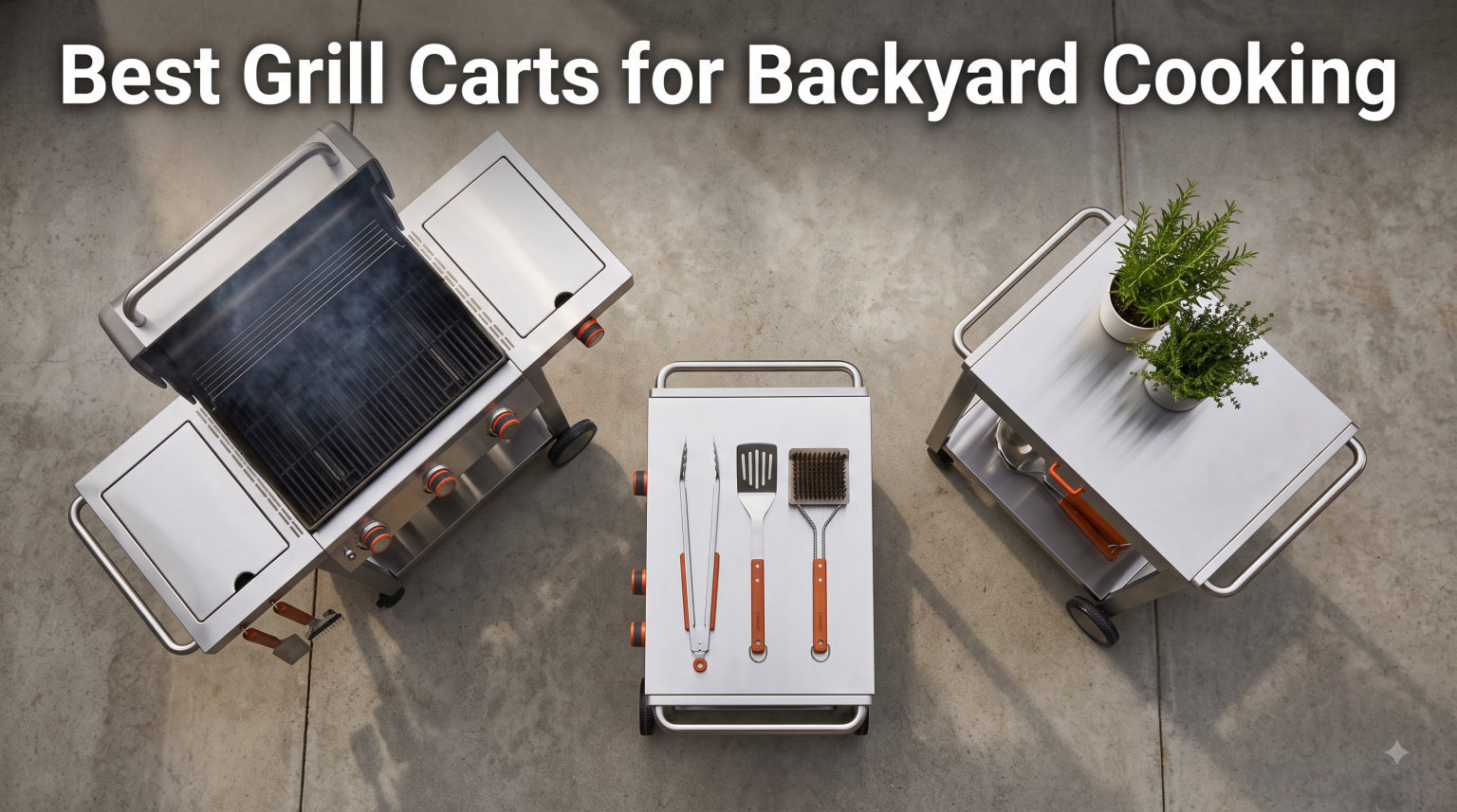 Best Grill Carts for Backyard Cooking