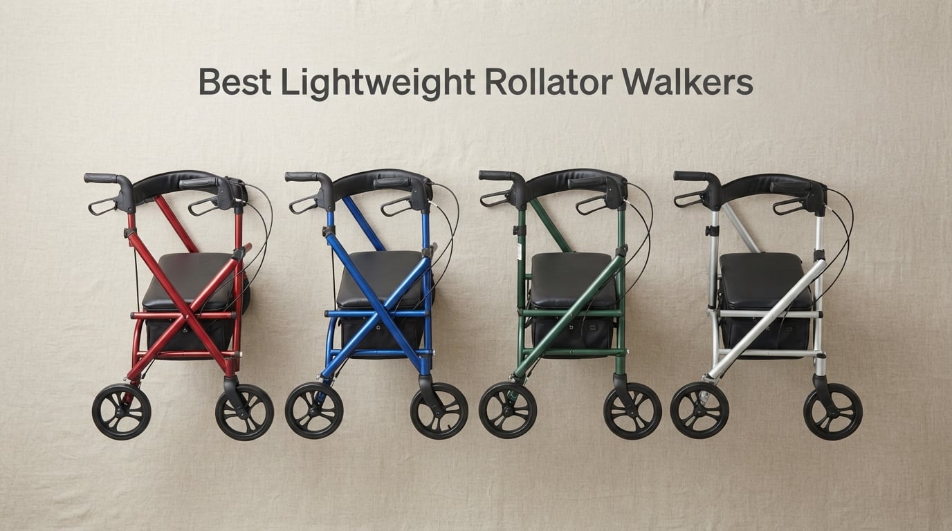 Best Lightweight Rollator Walkers
