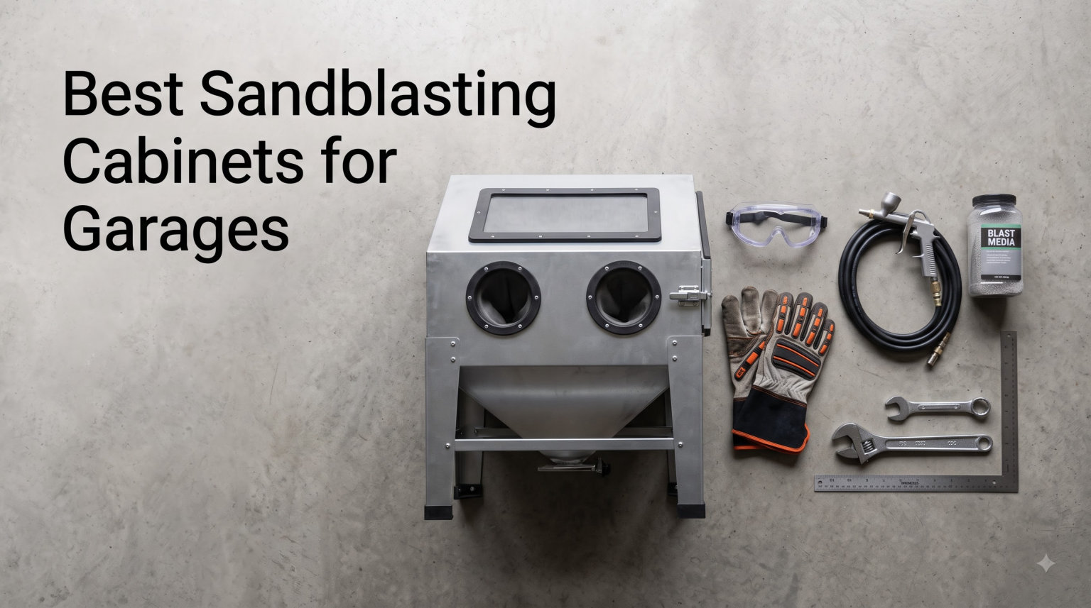 Best Sandblasting Cabinets for Garages