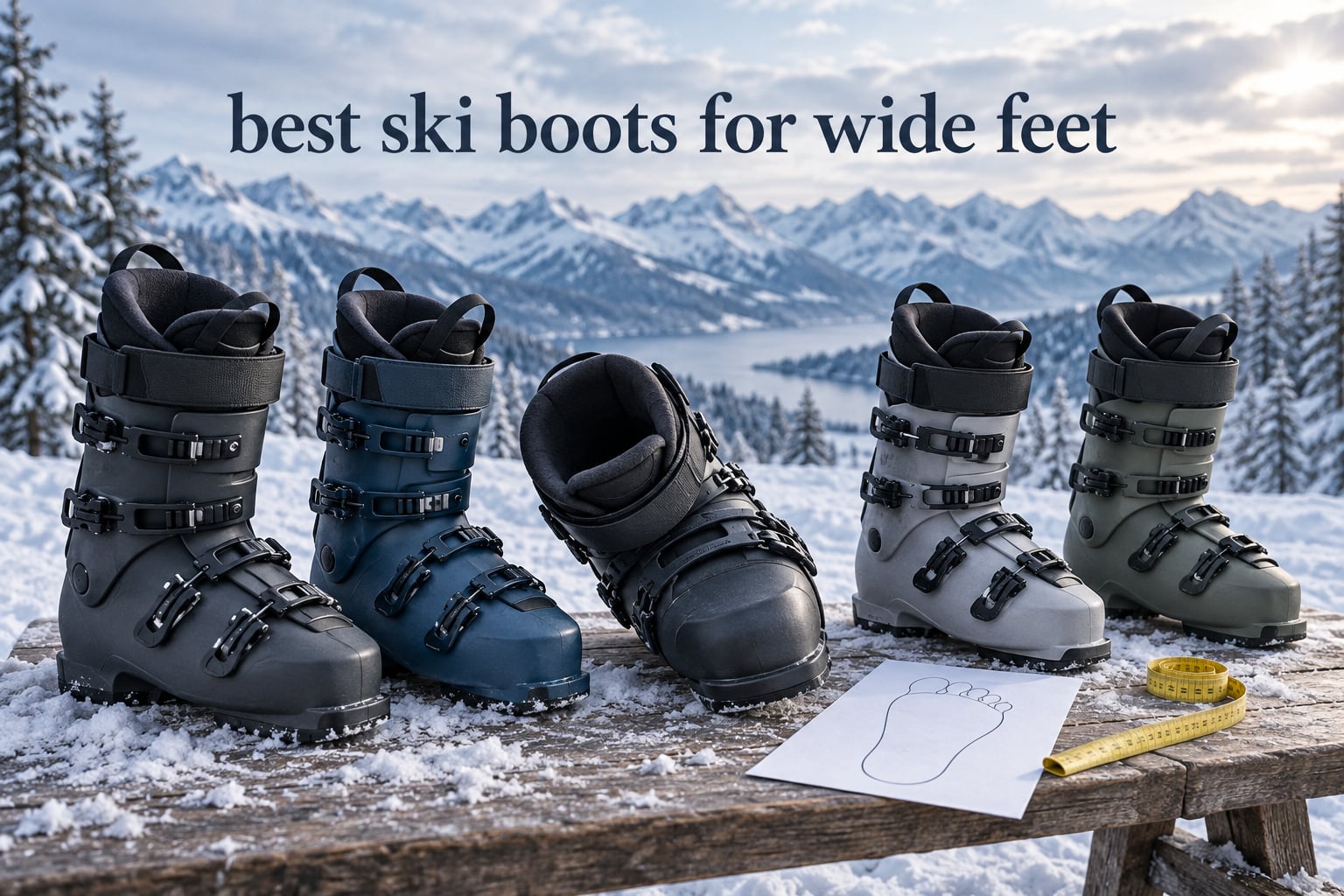 best ski boots for wide feet