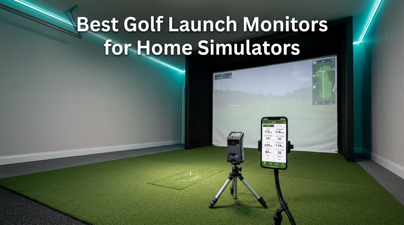 Best Golf Launch Monitors for Home Simulators