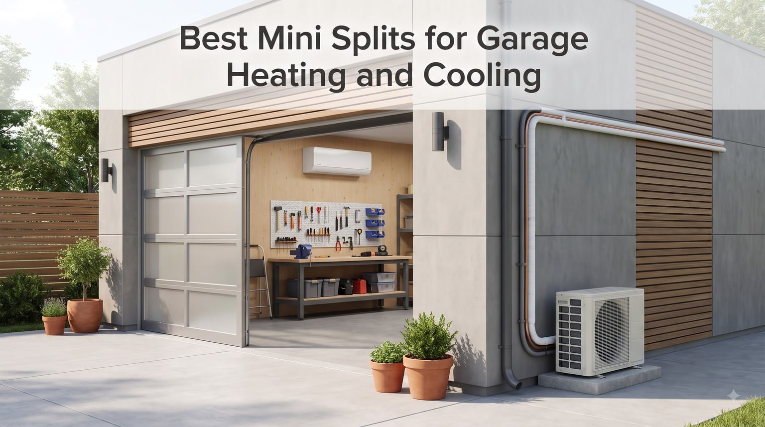 Best Mini Splits for Garage Heating and Cooling