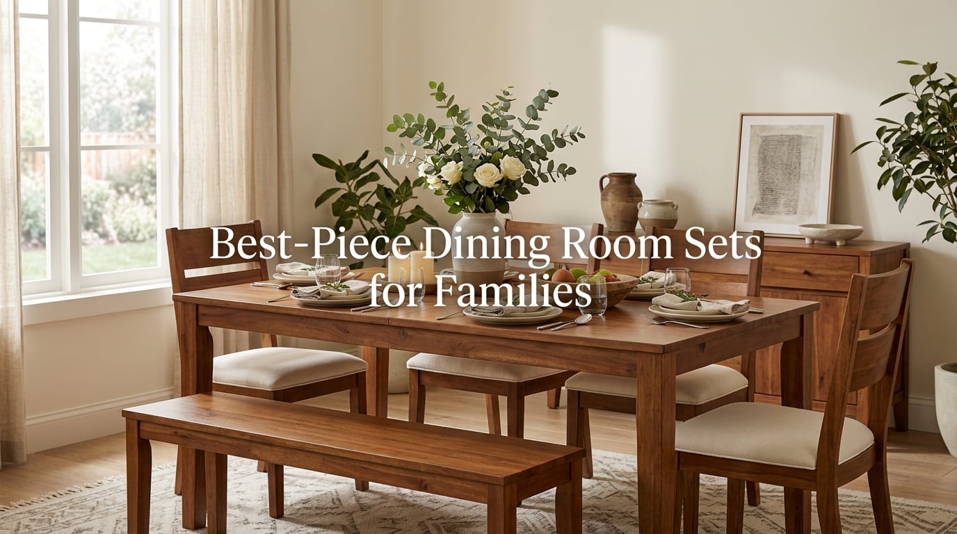 Best 6-Piece Dining Room Sets for Families