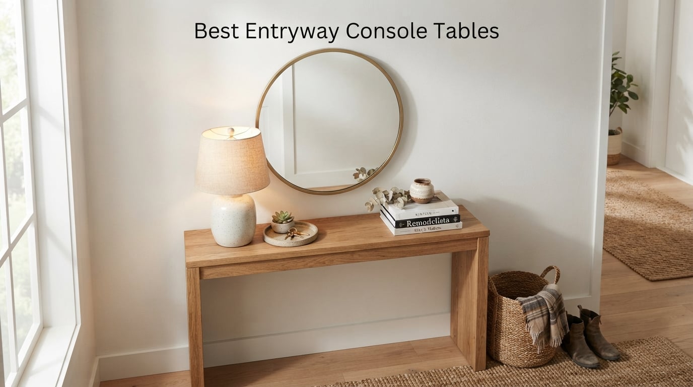 Best Entryway Console Tables