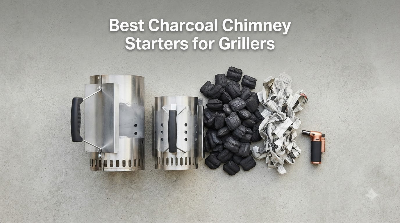 Best Charcoal Chimney Starters for Grillers