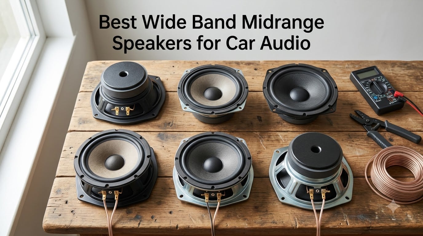 Best Wide Band Midrange Speakers for Car Audio