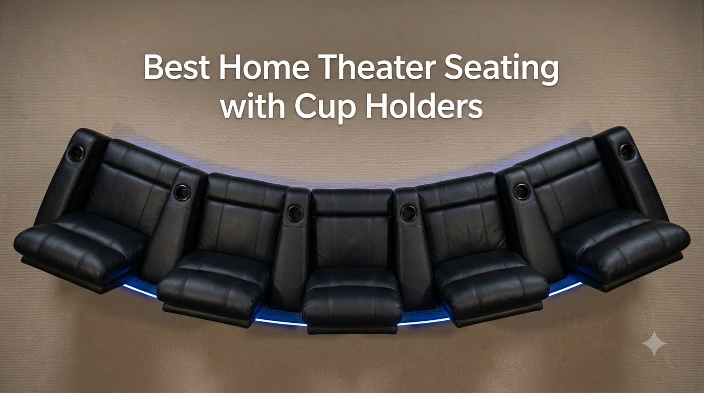 Best Home Theater Seating with Cup Holders