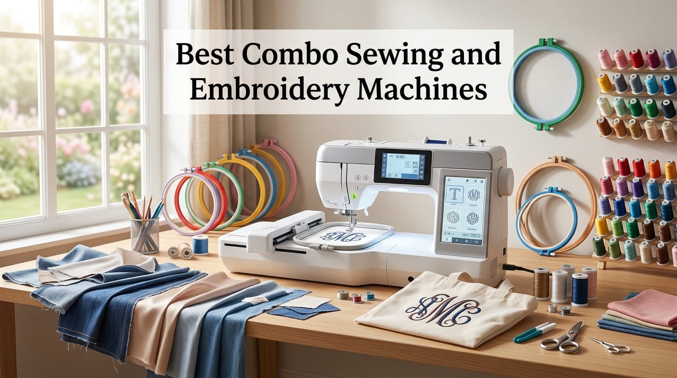 Best Combo Sewing and Embroidery Machines
