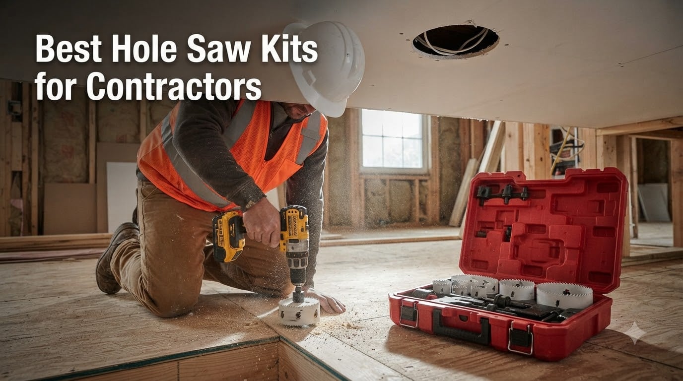 Best Hole Saw Kits for Contractors