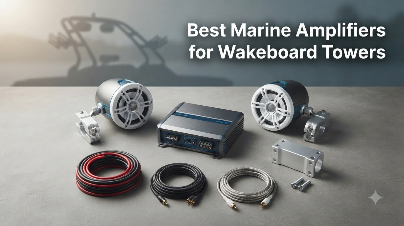 Best Marine Amplifiers for Wakeboard Towers