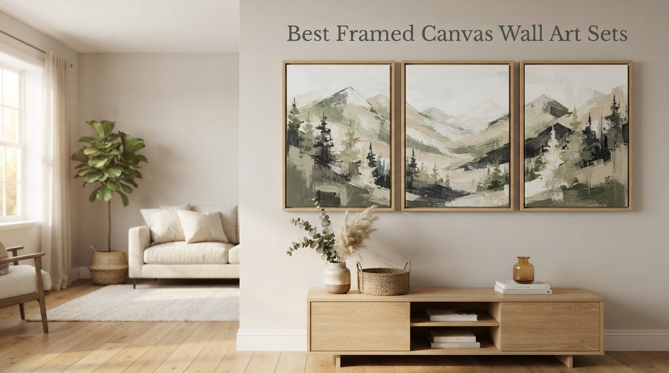 Best Framed Canvas Wall Art Sets