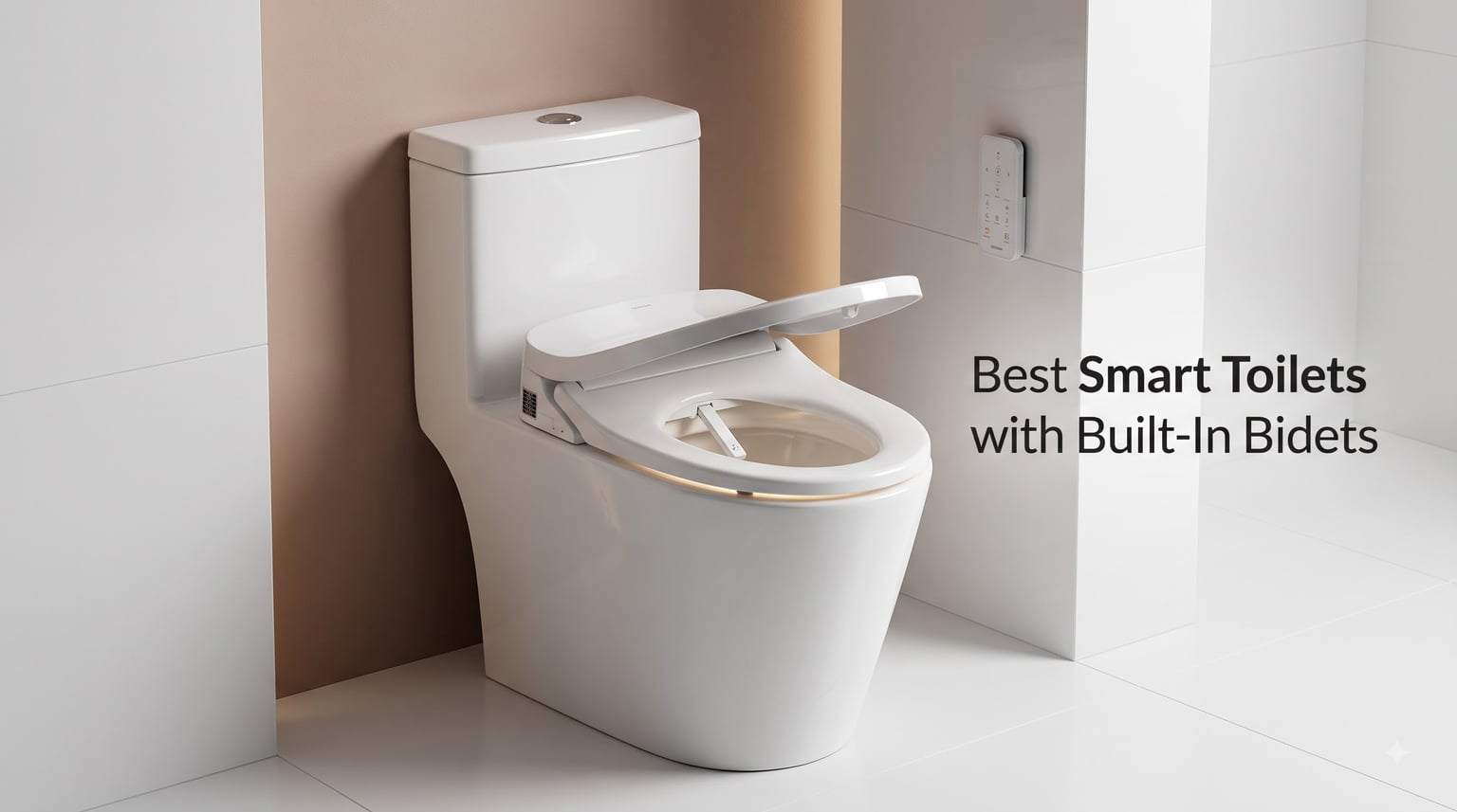 Best Smart Toilets with Built-In Bidets