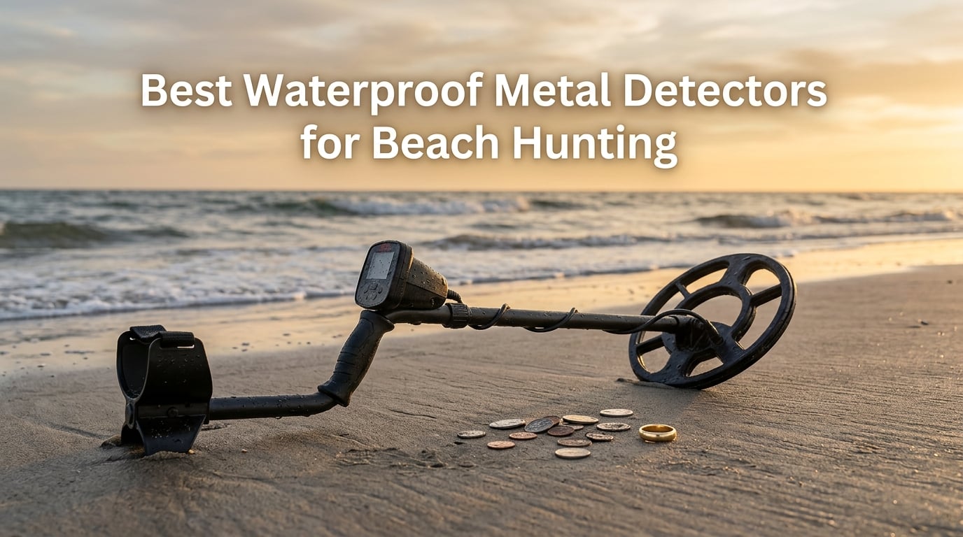 Best Waterproof Metal Detectors for Beach Hunting