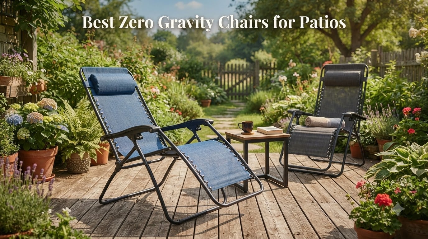 Best Zero Gravity Chairs for Patios