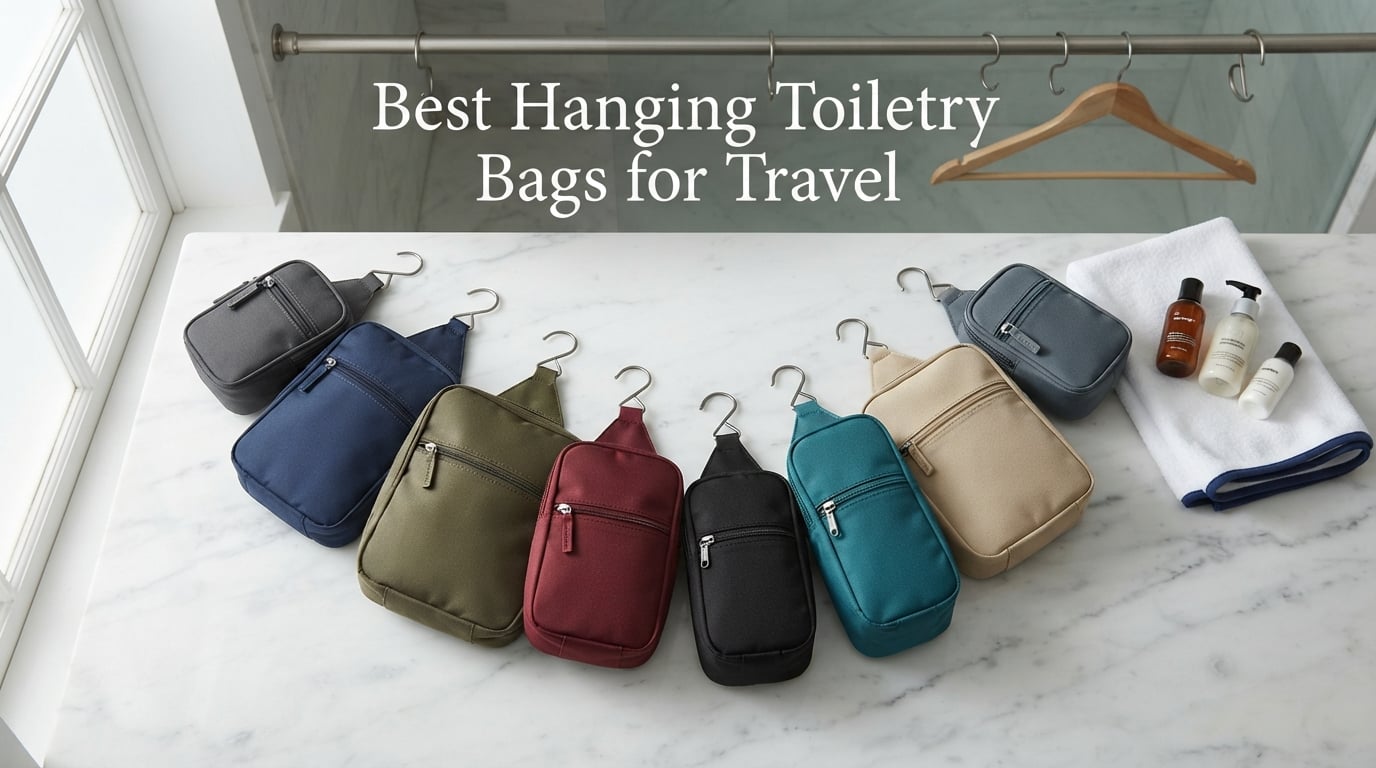 Best Hanging Toiletry Bags for Travel