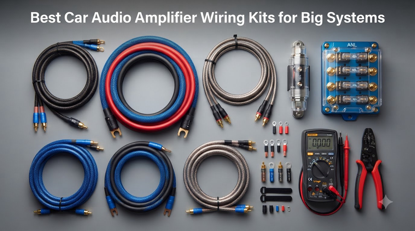 Best Car Audio Amplifier Wiring Kits for Big Systems