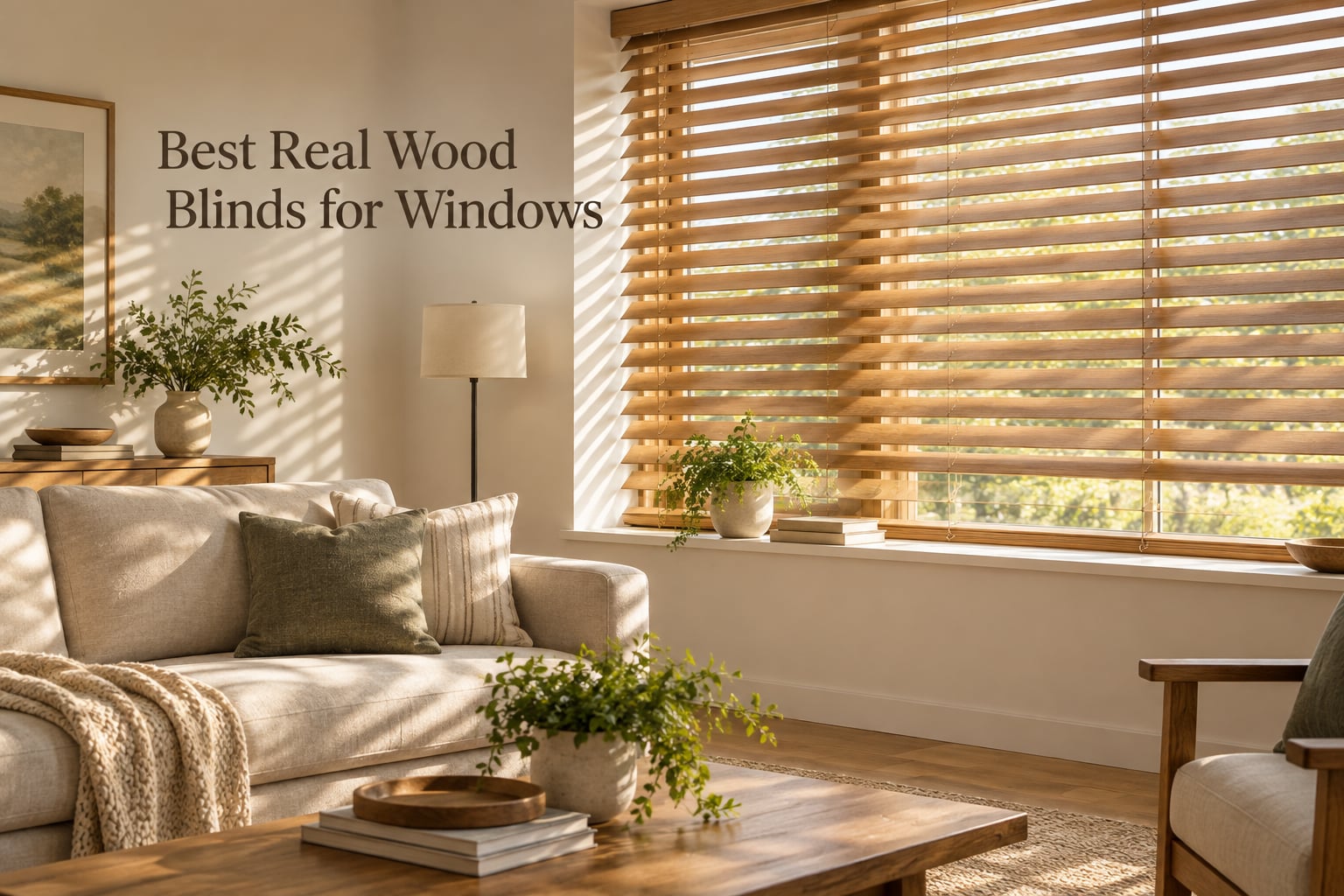Best Real Wood Blinds for Windows