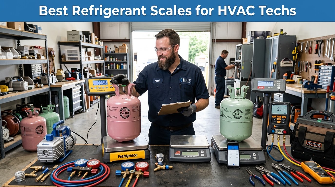 Best Refrigerant Scales for HVAC Techs
