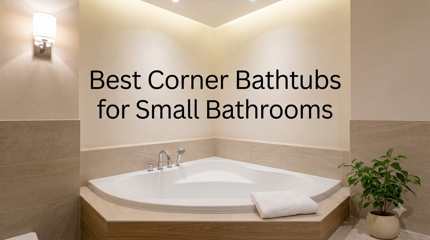 Best Corner Bathtubs for Small Bathrooms