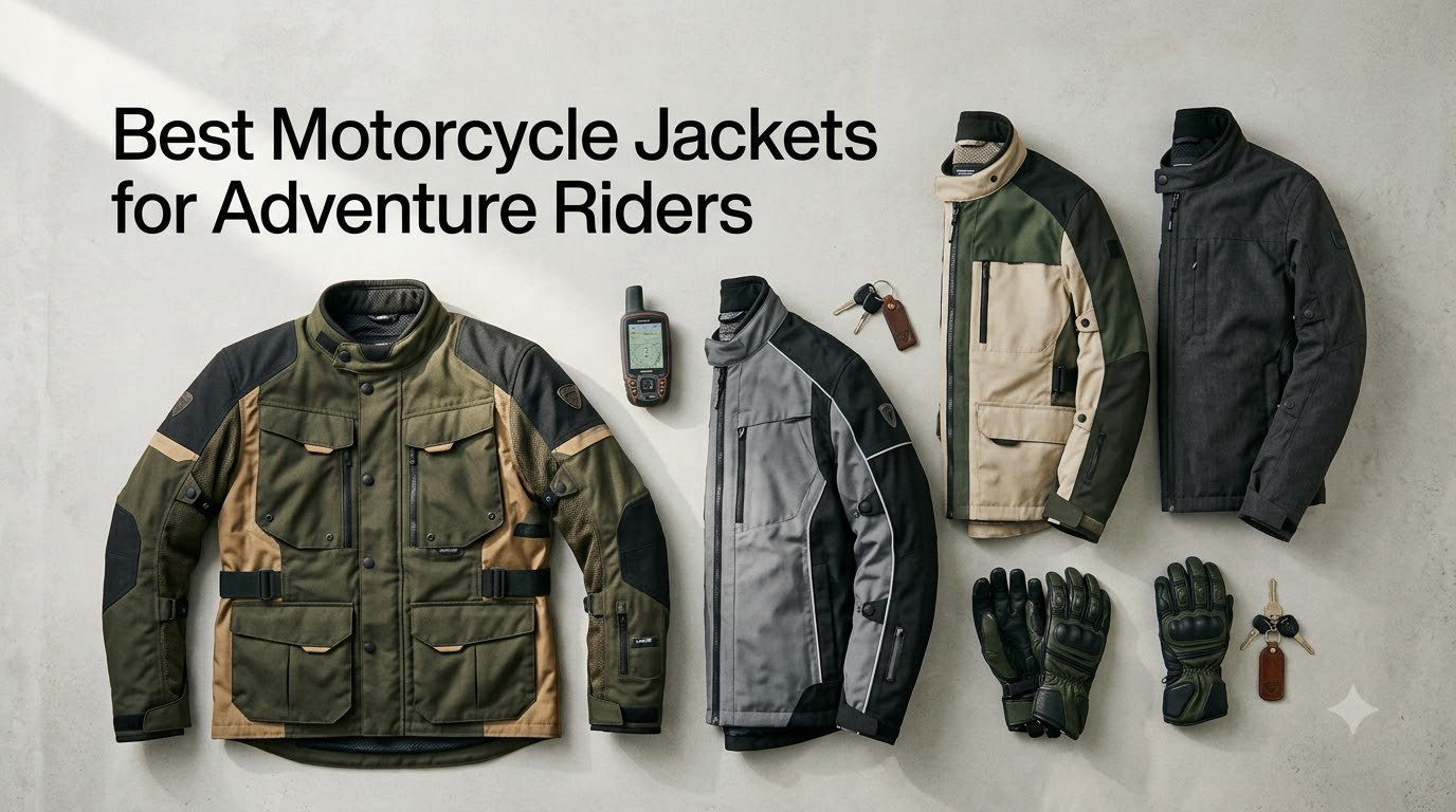 Best Motorcycle Jackets for Adventure Riders