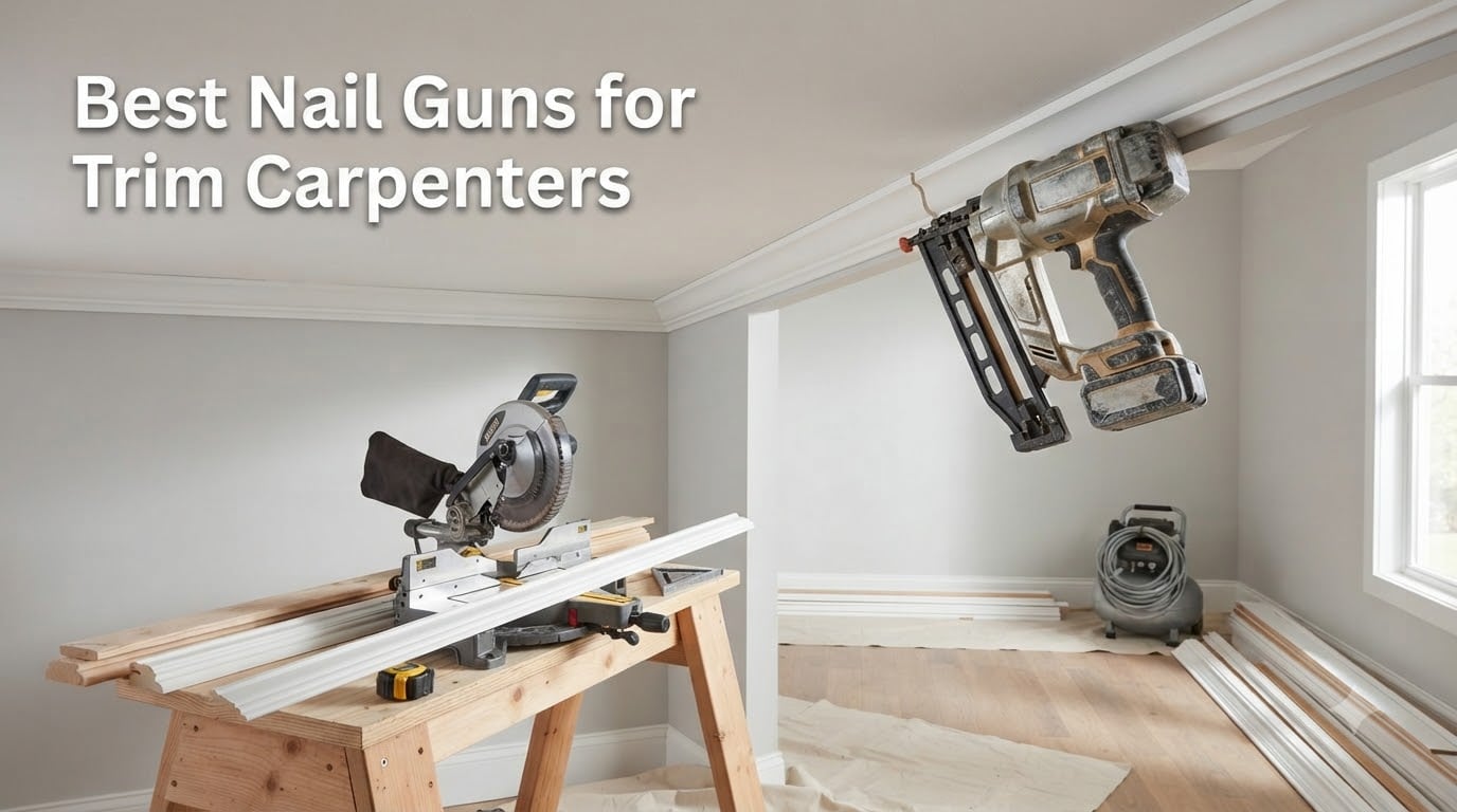 Best Nail Guns for Trim Carpenters