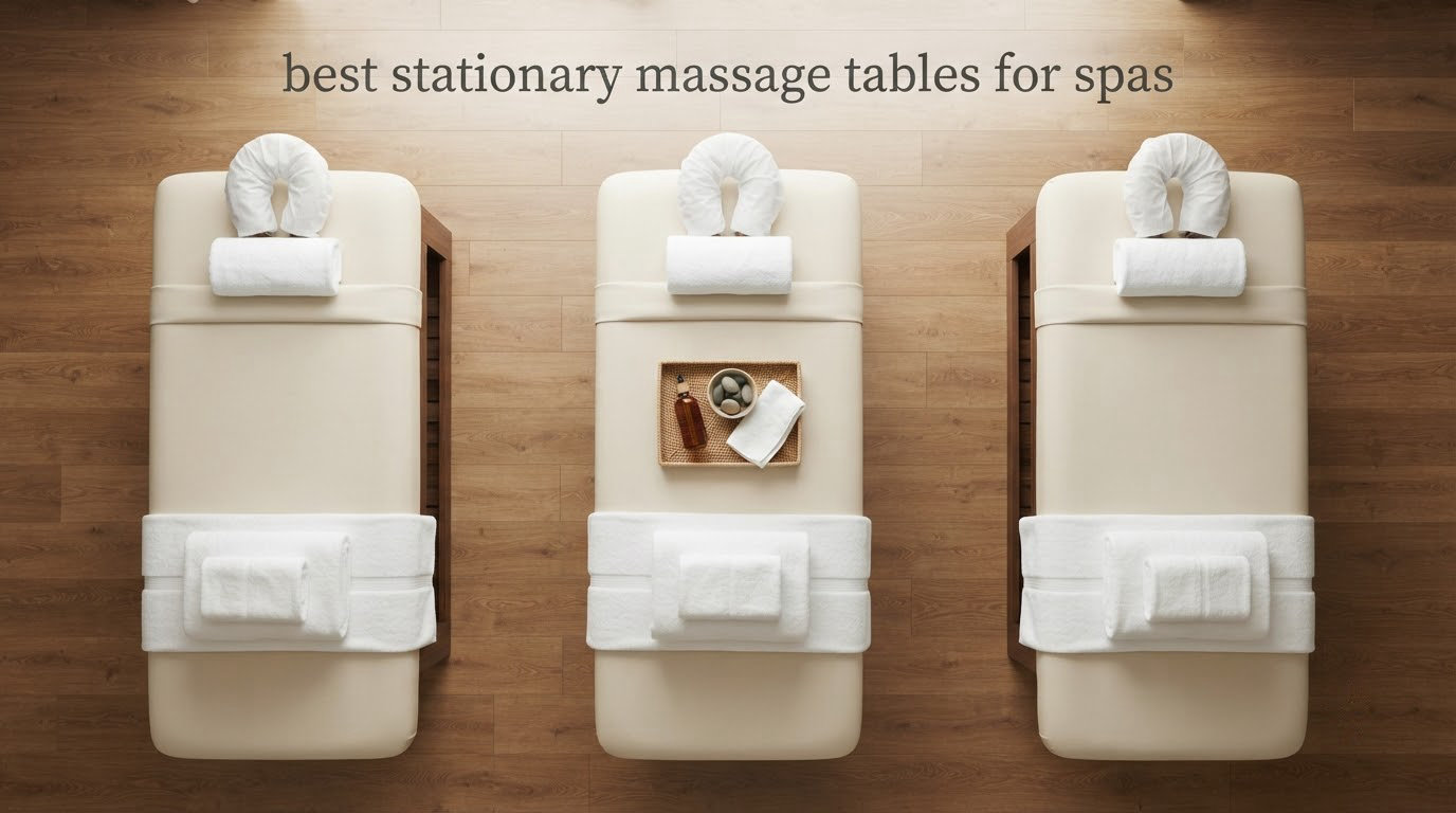 best stationary massage tables for spas