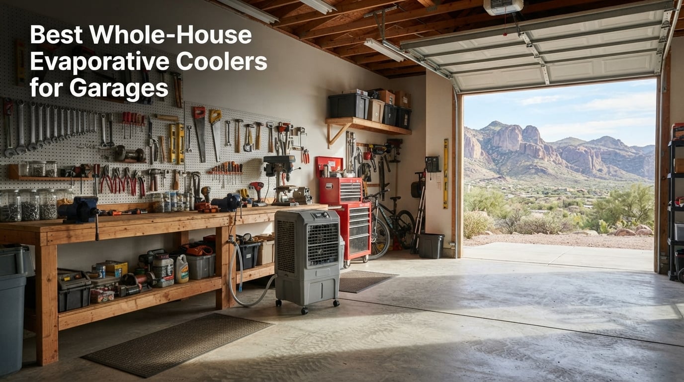 Best Whole-House Evaporative Coolers for Garages