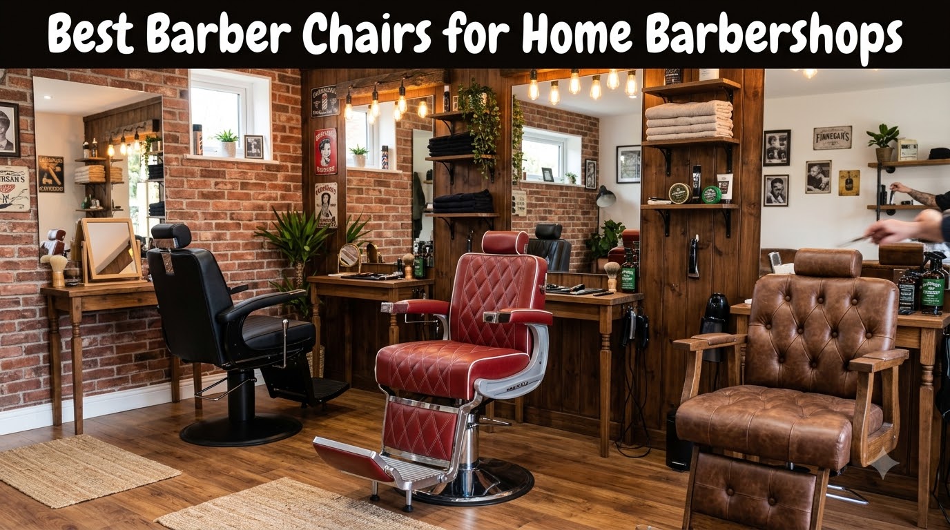 Best Barber Chairs for Home Barbershops