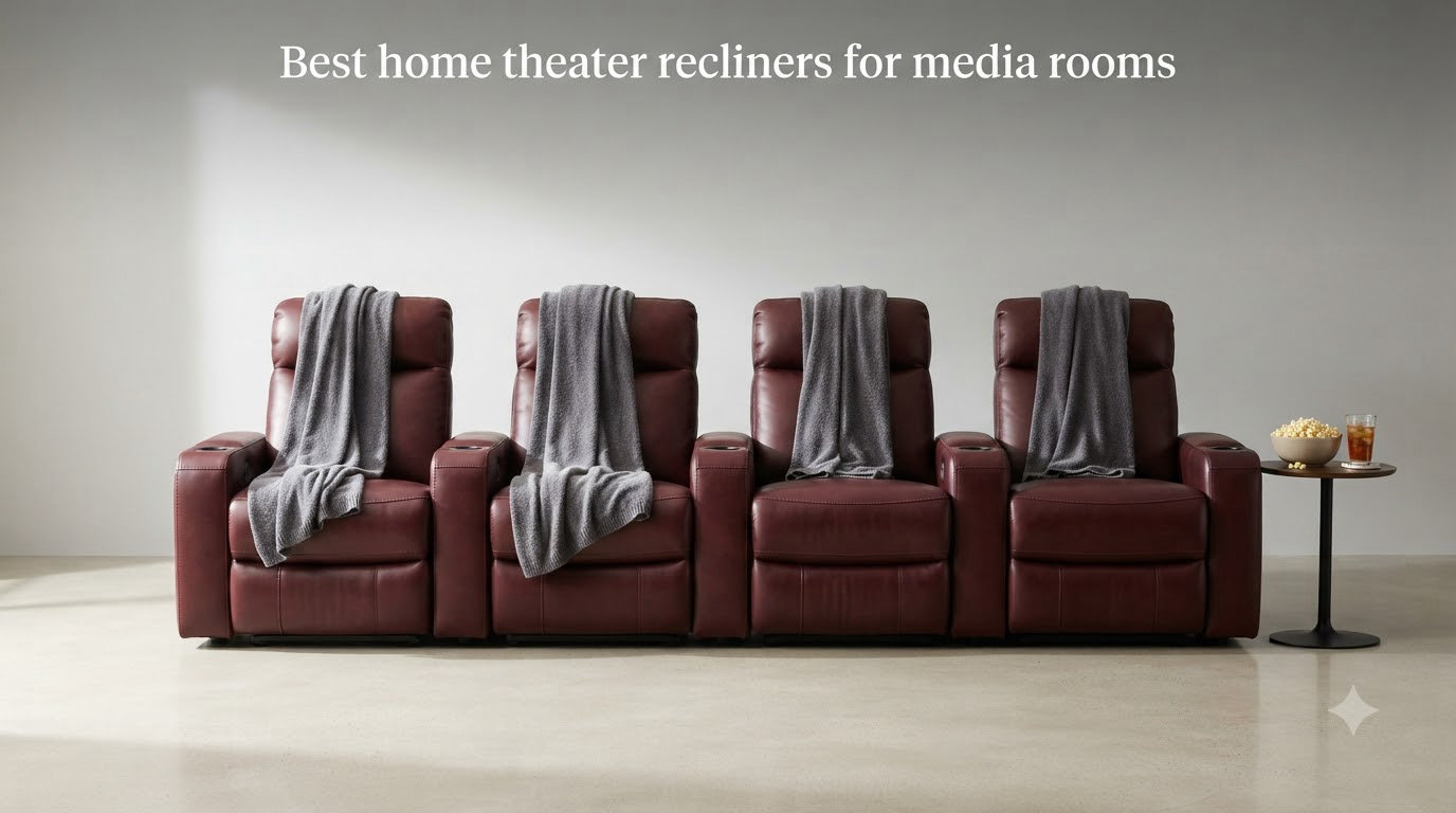 Best home theater recliners for media rooms