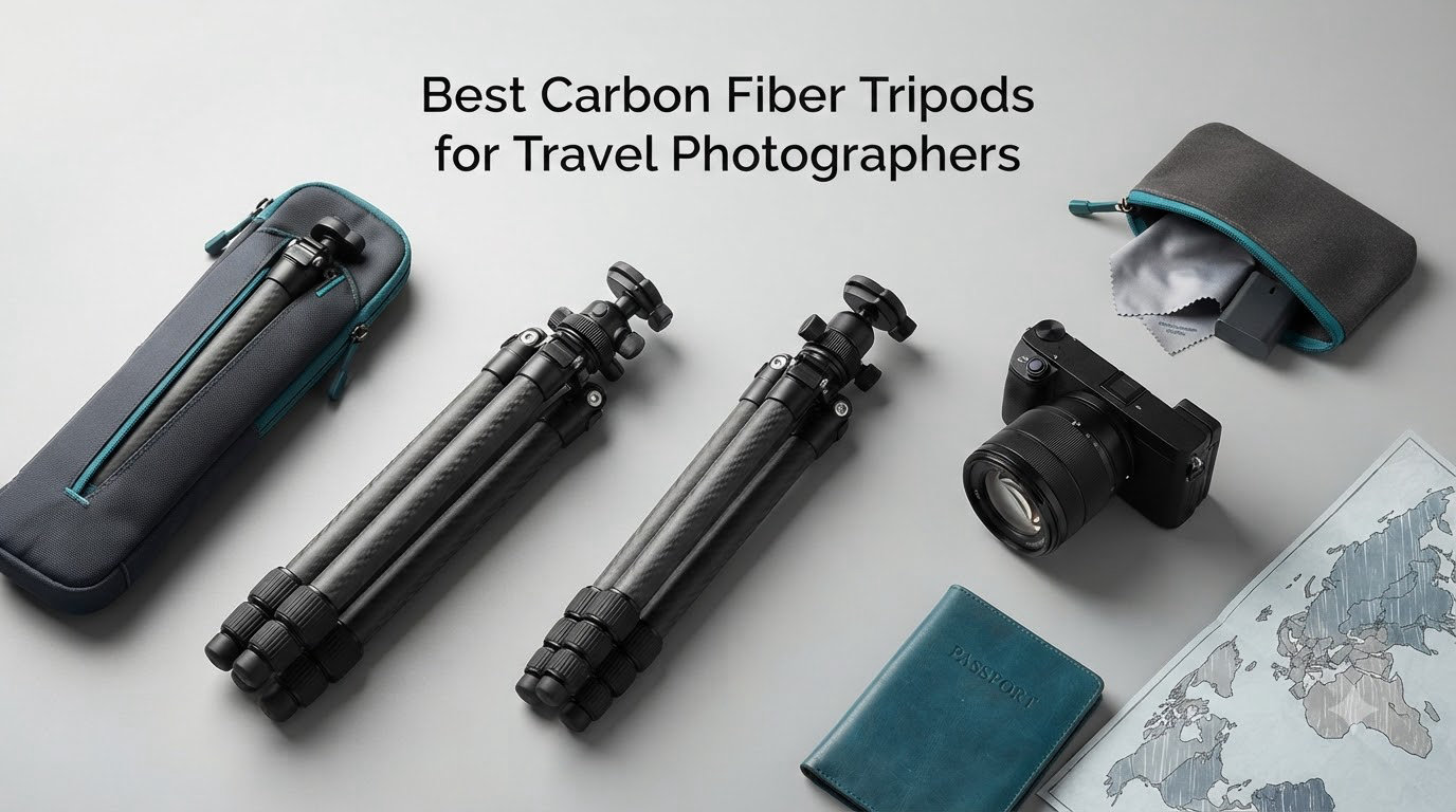 Best Carbon Fiber Tripods for Travel Photographers