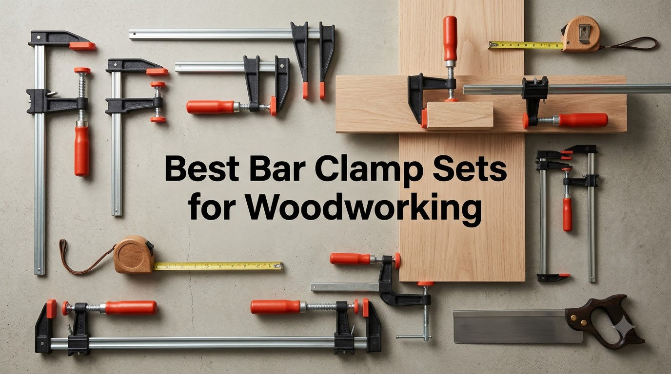 Best Bar Clamp Sets for Woodworking