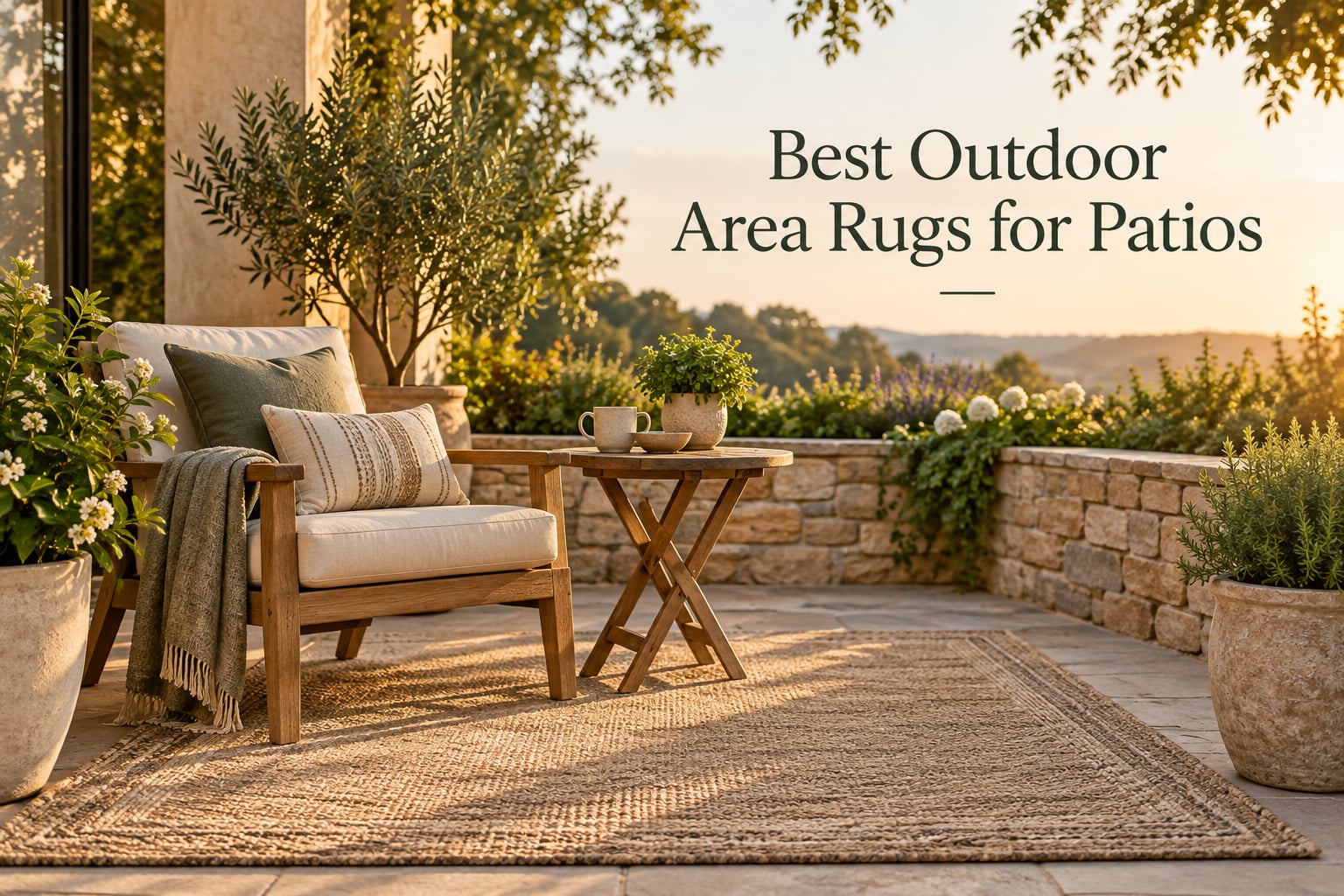 Best Outdoor Area Rugs for Patios