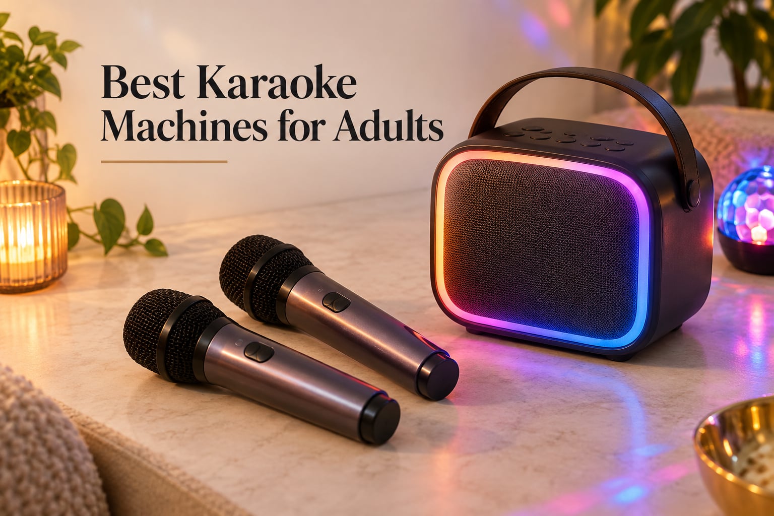 Best Karaoke Machines for Adults