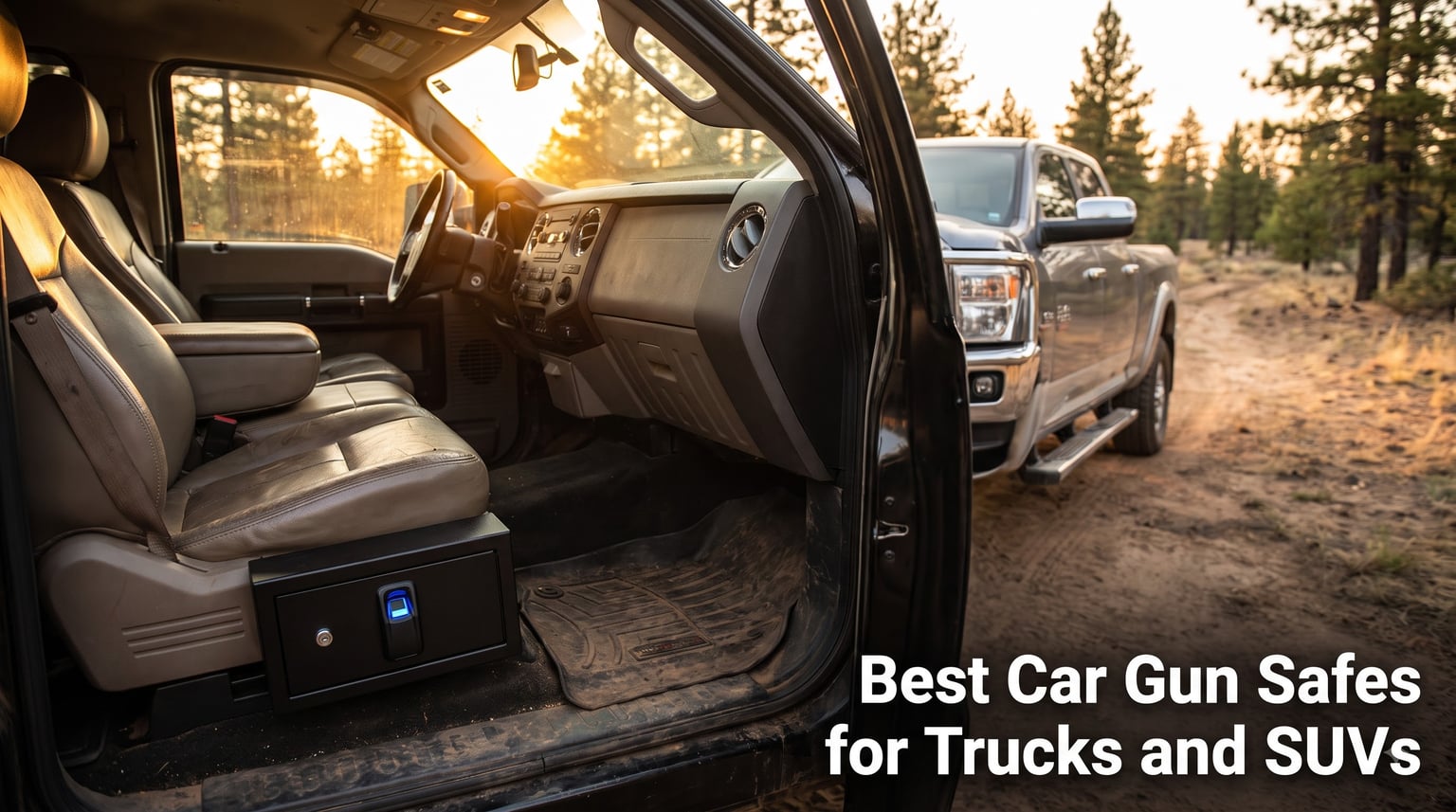 Best Car Gun Safes for Trucks and SUVs