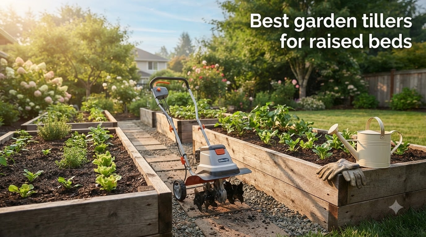 Best garden tillers for raised beds