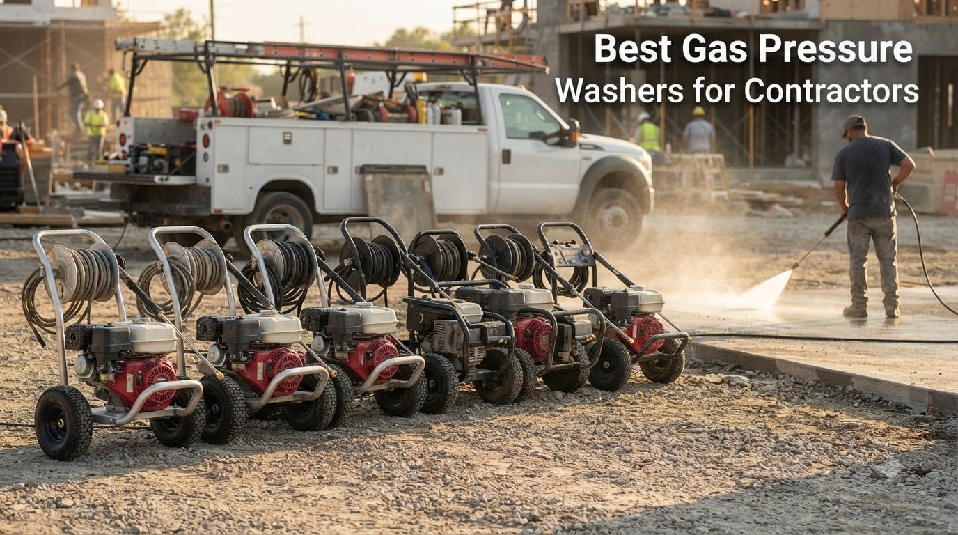 Best Gas Pressure Washers for Contractors