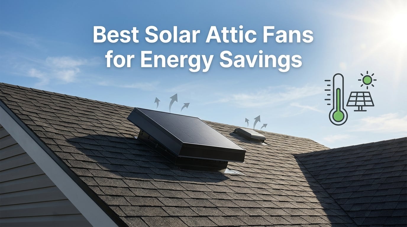 Best Solar Attic Fans for Energy Savings