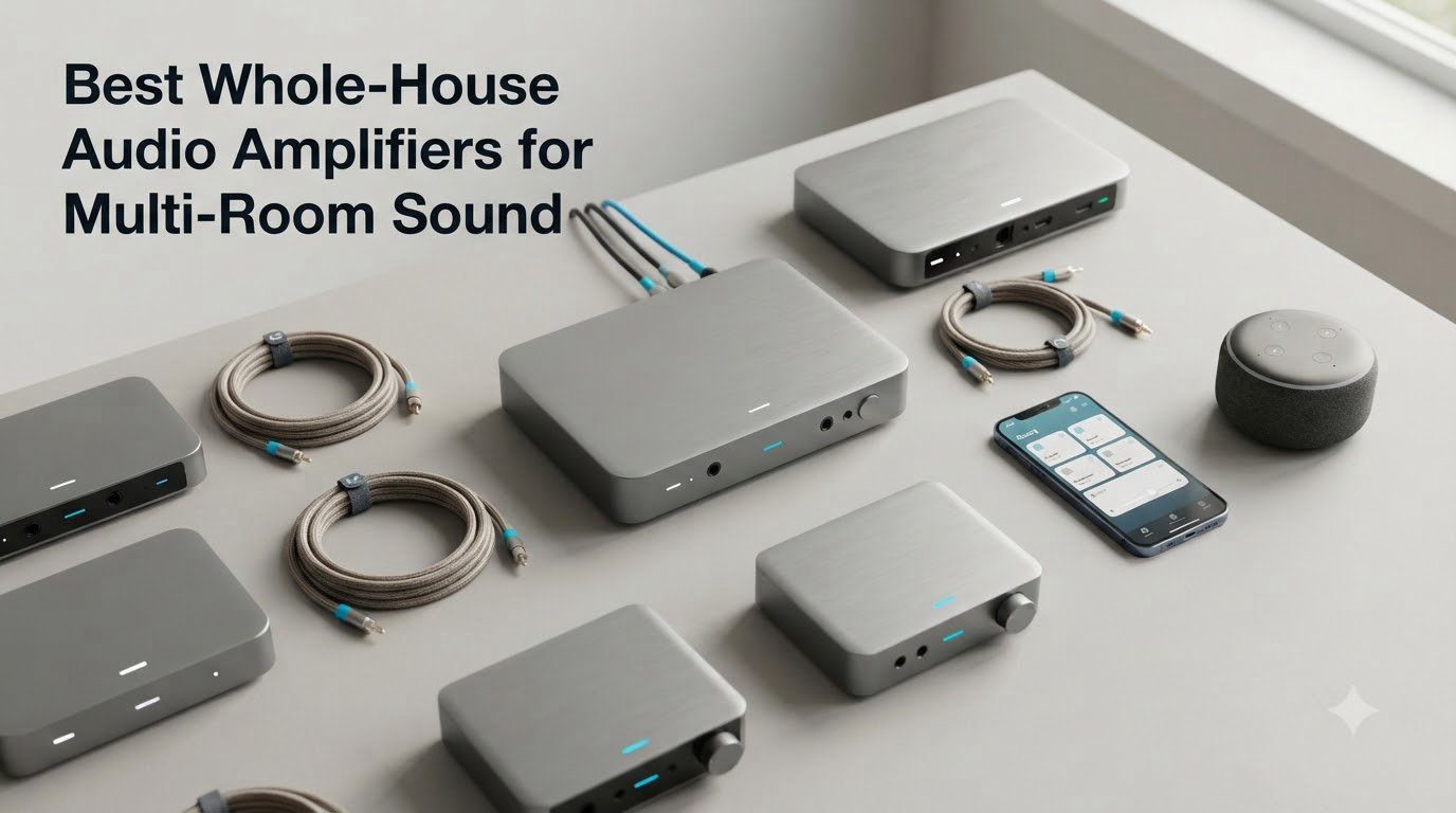 Best Whole-House Audio Amplifiers for Multi-Room Sound