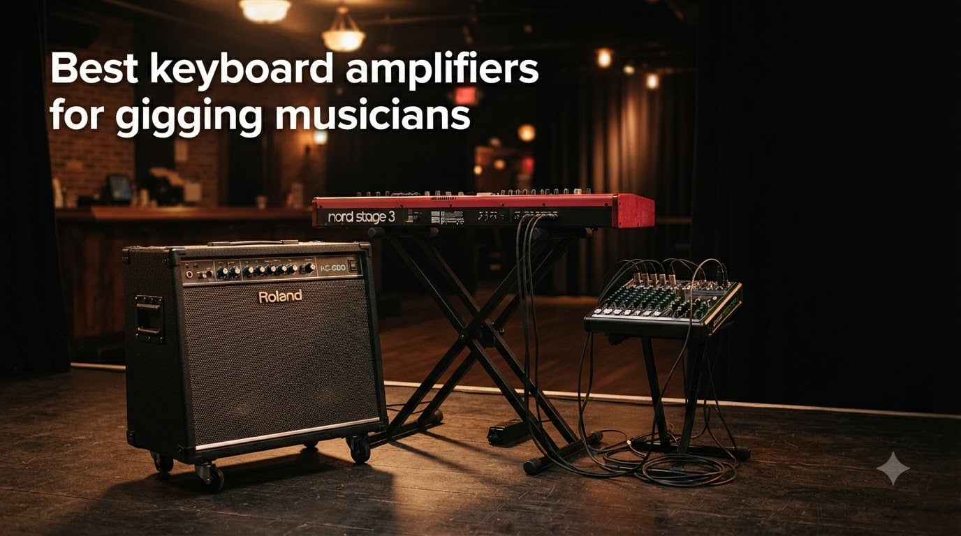 Best keyboard amplifiers for gigging musicians