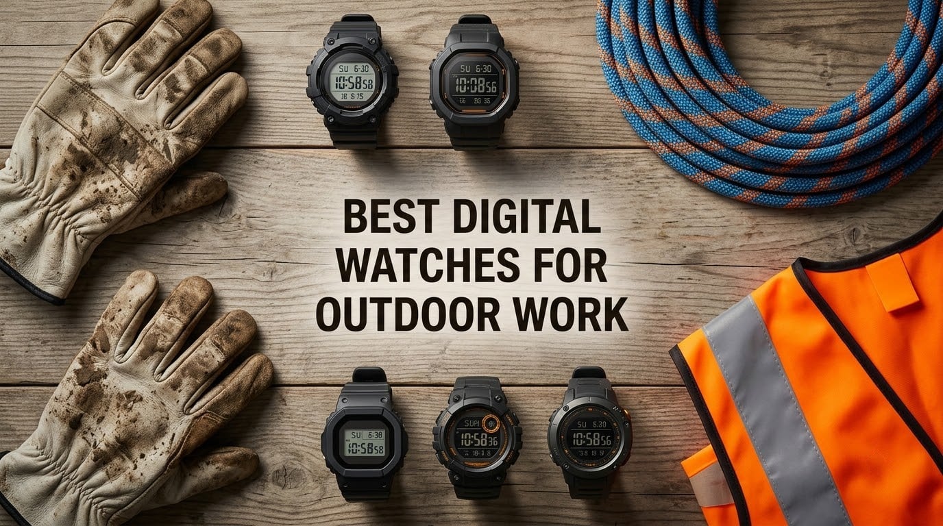 best digital watches for outdoor work
