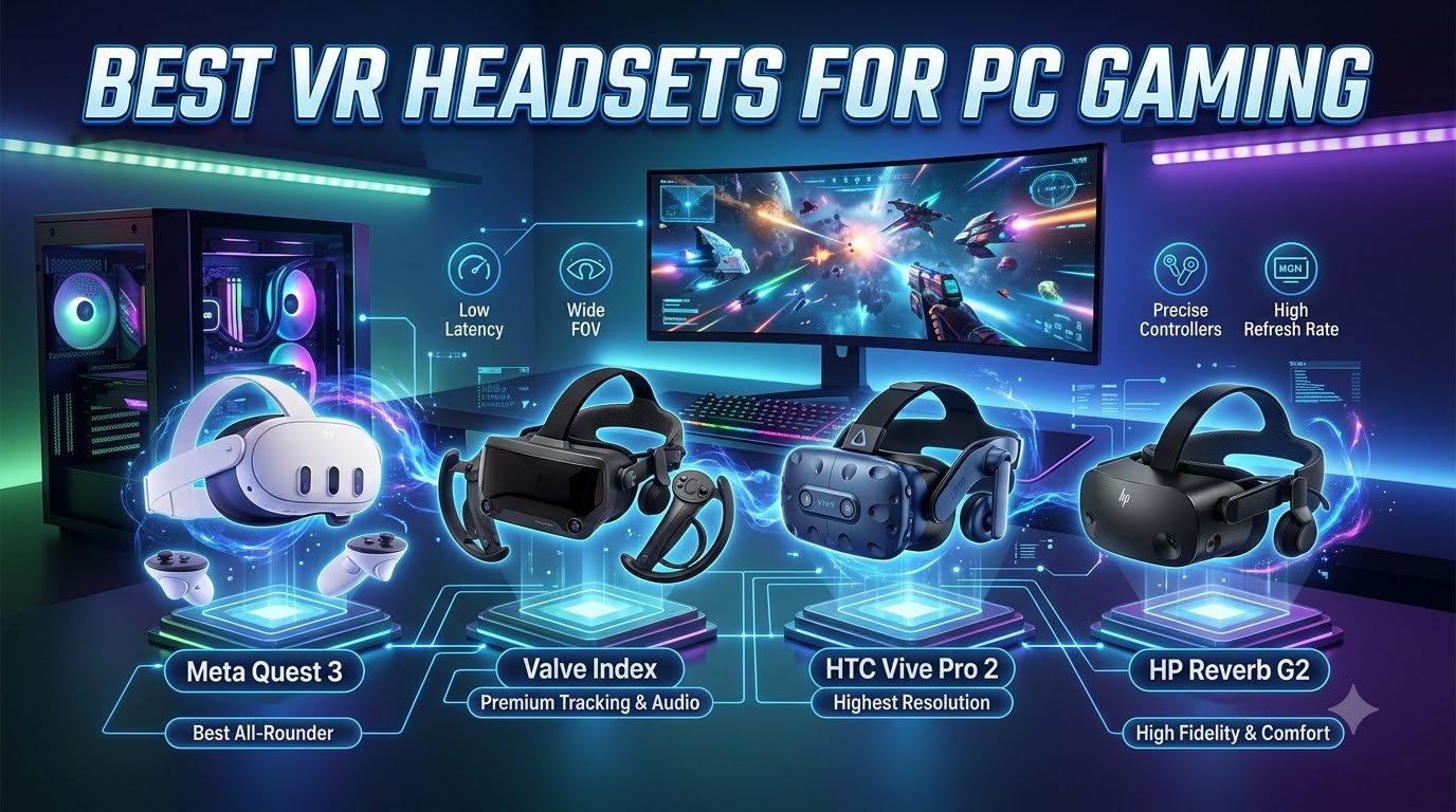 Best VR Headsets for PC Gaming