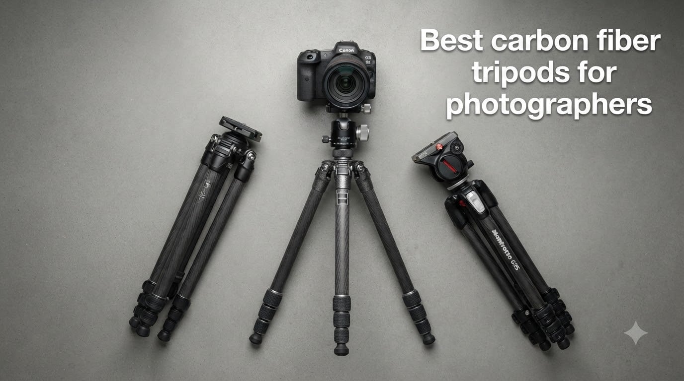 Best carbon fiber tripods for photographers