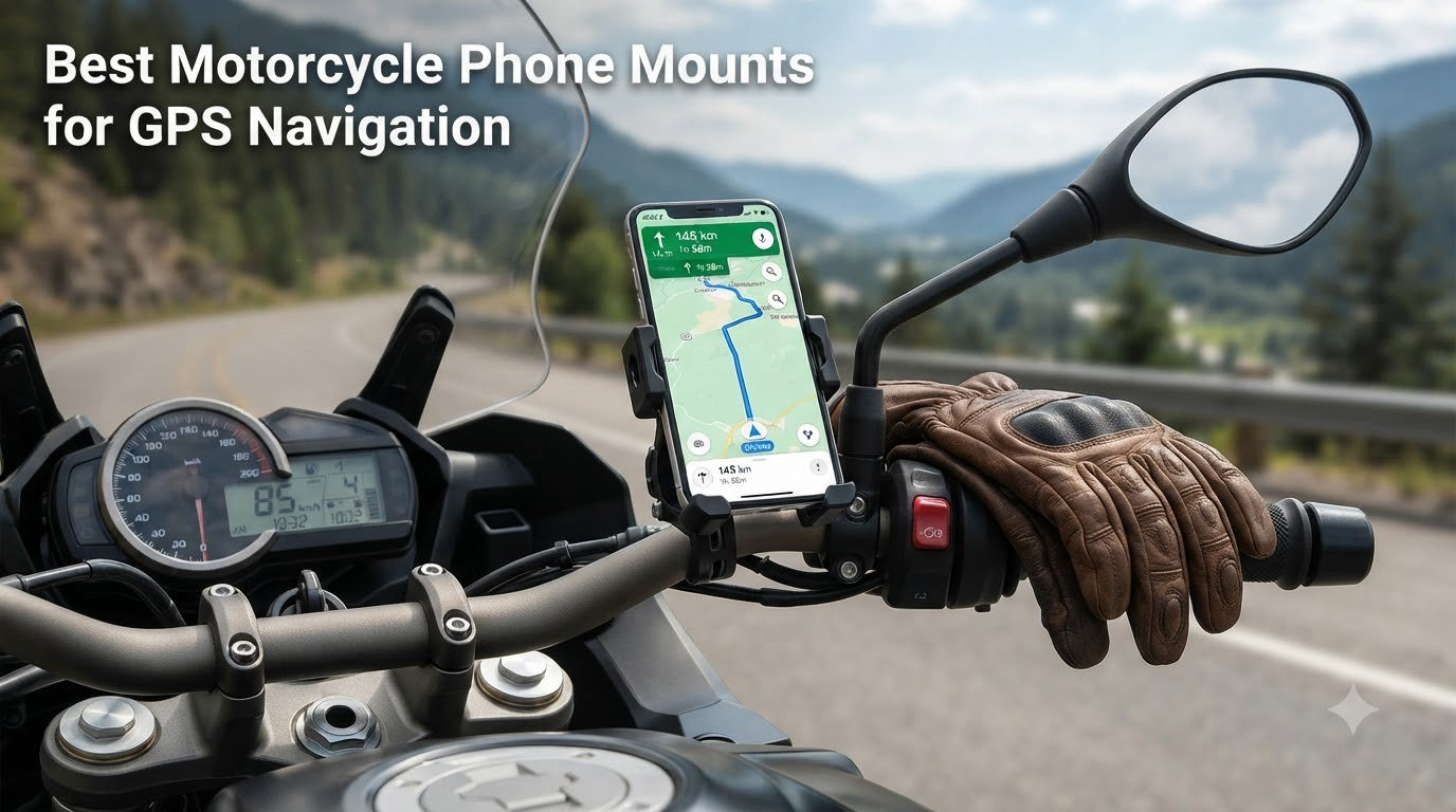 Best Motorcycle Phone Mounts for GPS Navigation