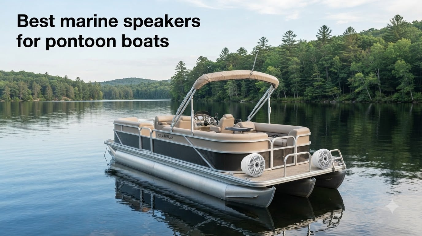 Best marine speakers for pontoon boats