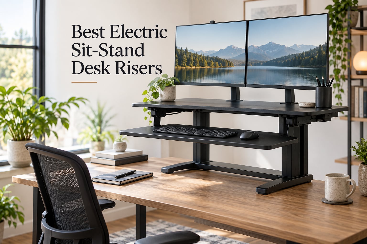 Best Electric Sit-Stand Desk Risers
