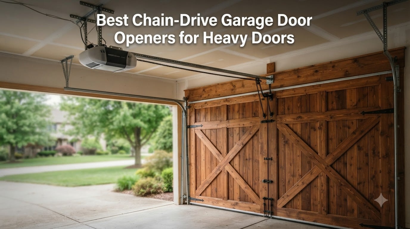 Best Chain-Drive Garage Door Openers for Heavy Doors