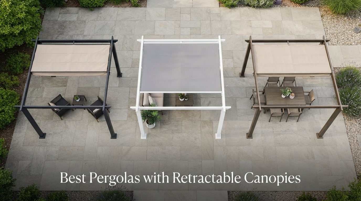 Best Pergolas with Retractable Canopies